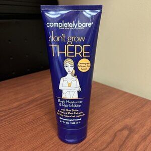Completely Bare Don't Grow There Body Moisturizer/Hair Inhibitor 6.70z New